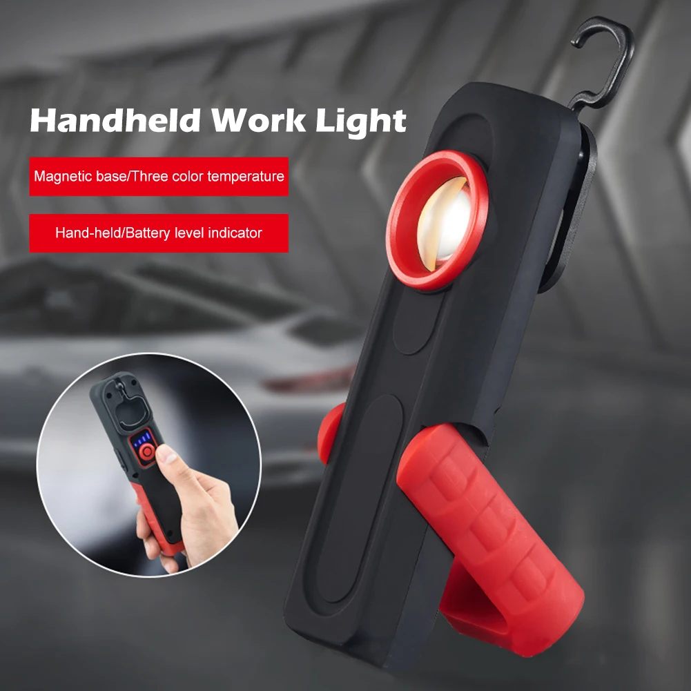 Magnetic LED Auto Repair Working Light USB Charging Flashlight Inspection Light Handy Torch Portable Lantern Mobile Power Bank
Magnetic LED Auto Repair Working Light USB Charging Flashlight Inspection Light Handy Torch Portable Lantern Mobile Power Bank