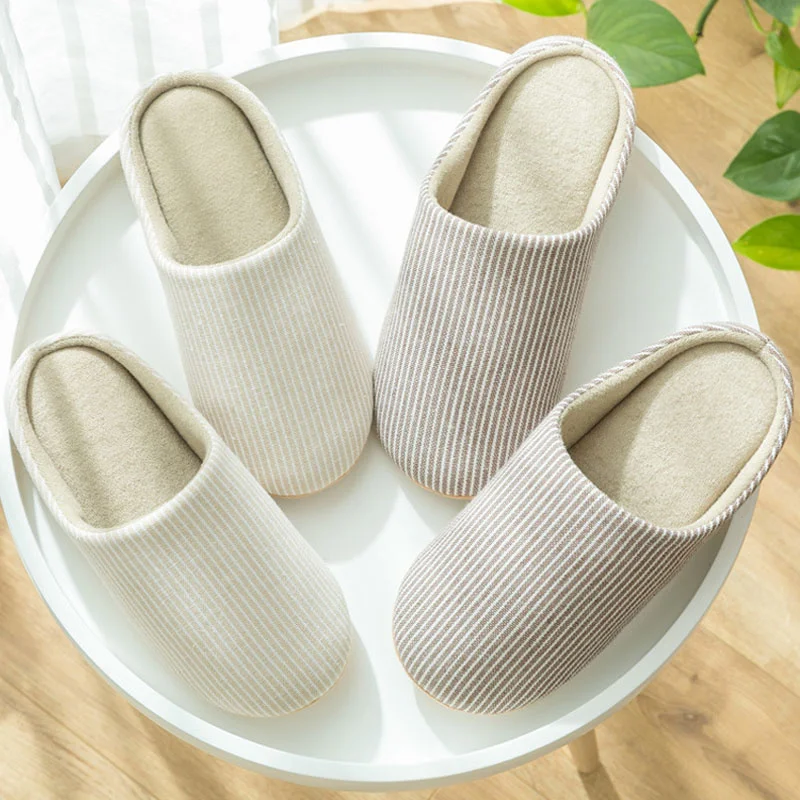 2023 Striped Winter Home Plush Slippers Women Autumn Soft Warm Cotton Shoes Non-slip Men Slides House Indoor Flat Shoes Bedroom
2023 Striped Winter Home Plush Slippers Women Autumn Soft Warm Cotton Shoes Non-slip Men Slides House Indoor Flat Shoes Bedroom