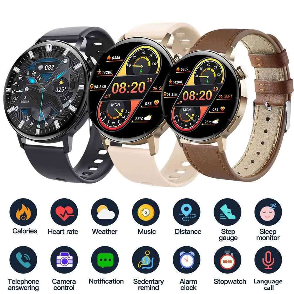 F22R Smart Watch Blood Sugar Glucose Monitor Sport Fitness Men Smart Watch 1.35 Inch Hd Screen Bluetooth Call Body Temperature
F22R Smart Watch Blood Sugar Glucose Monitor Sport Fitness Men Smart Watch 1.35 Inch Hd Screen Bluetooth Call Body Temperature