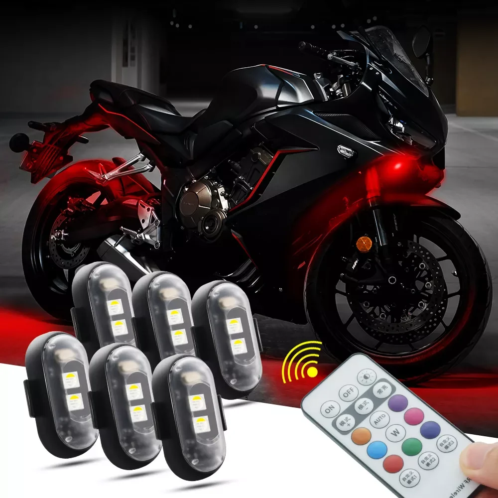 NEW2023 RGB Led Aircraft Strobe lights Motorcycle Lights LED Flash Position Wireless Light Aircraft Airplane Helicopter Warning
NEW2023 RGB Led Aircraft Strobe lights Motorcycle Lights LED Flash Position Wireless Light Aircraft Airplane Helicopter Warning