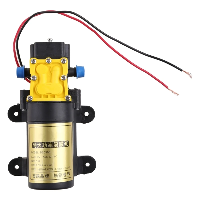 Diaphragm Pump 8L/min Large Flow Self Priming Pump for Fresh Water Pump for Industrial Medical Agriculture Equipment
Diaphragm Pump 8L/min Large Flow Self Priming Pump for Fresh Water Pump for Industrial Medical Agriculture Equipment