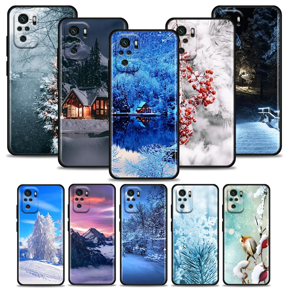Phone Case for Redmi 10 9 9A 9C 9i Case K20 K30 K40 Plus Note 10 11 Pro Soft Silicone Cover Covers Landscape Winter Light Snow
Phone Case for Redmi 10 9 9A 9C 9i Case K20 K30 K40 Plus Note 10 11 Pro Soft Silicone Cover Covers Landscape Winter Light Snow