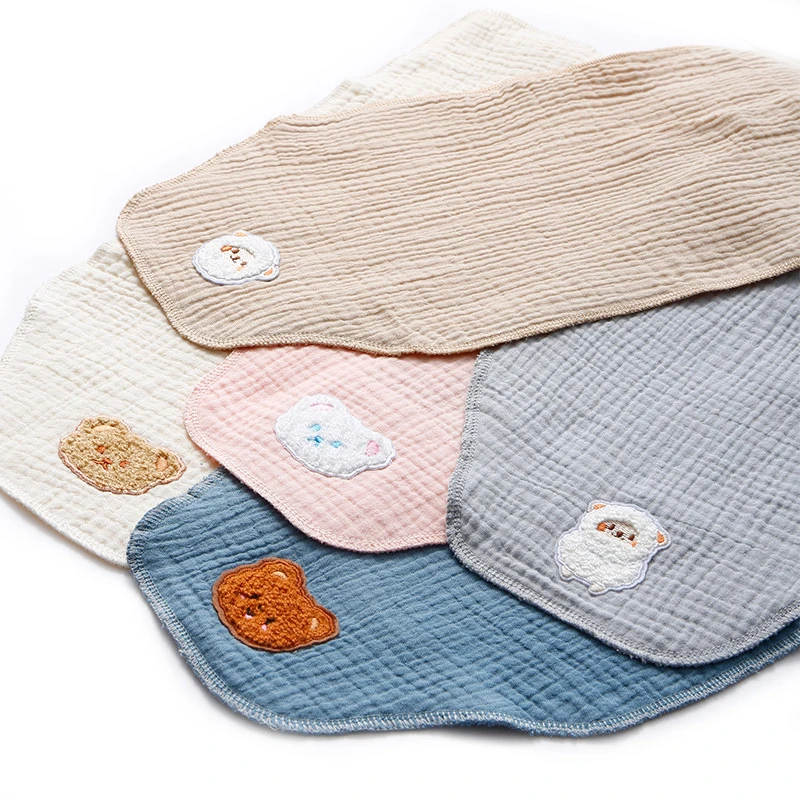 Baby Soft Muslin Cotton Stuff Sweat-absorbent Towel Bibs Newborn Cartoon Double Layer Gauze Pad Back Towel Children Sweat Towel
Baby Soft Muslin Cotton Stuff Sweat-absorbent Towel Bibs Newborn Cartoon Double Layer Gauze Pad Back Towel Children Sweat Towel