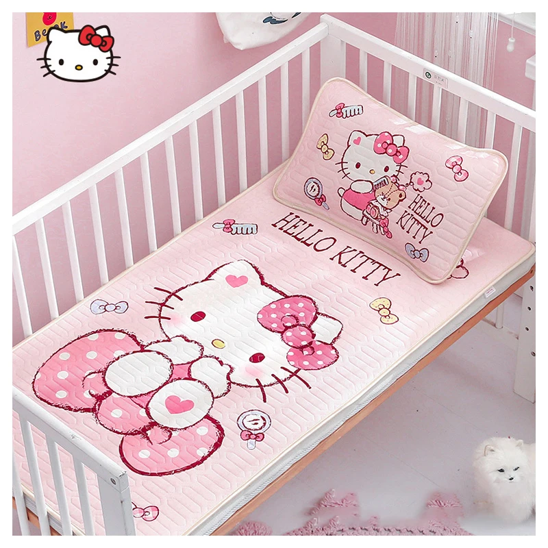 Kawaii Sanrioed аниме мультфильм Hello Kittys летний коврик ледяной шелк дышащий детский моющийся складной латекс для девочек подарок
Kawaii Sanrioed аниме мультфильм Hello Kittys летний коврик ледяной шелк дышащий детский моющийся складной латекс для девочек подарок