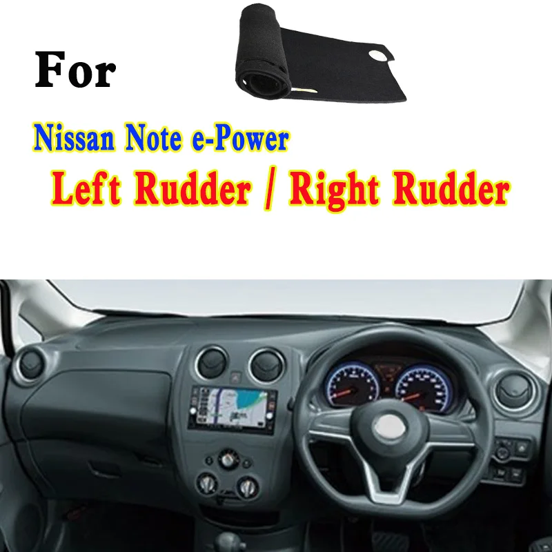 For Nissan Note e-Power Accessories Car-Styling Dashmat Dashboard Cover Instrument Panel Insulation Sunscreen Protective Pad 
For Nissan Note e-Power Accessories Car-Styling Dashmat Dashboard Cover Instrument Panel Insulation Sunscreen Protective Pad