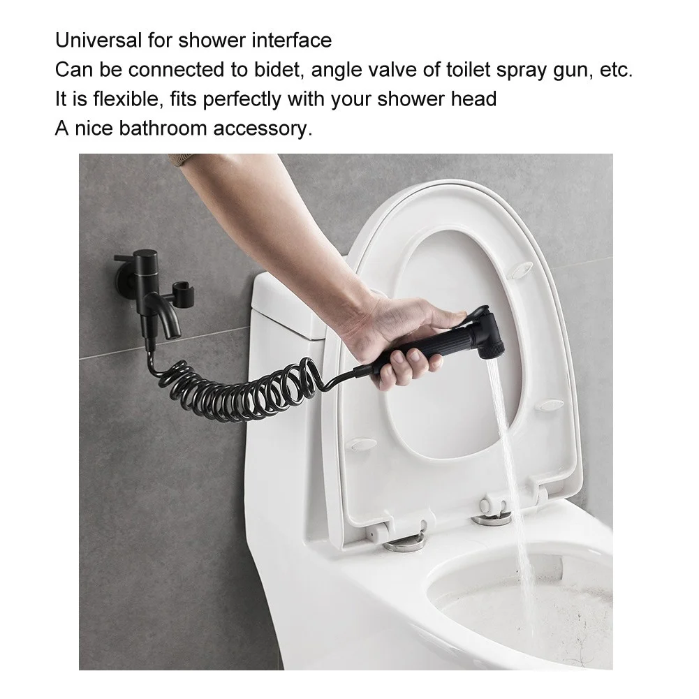 2MCopper Cap Bidet Shower Hose Flexible Retractable Spring Shower Hose Accessory Anti-winding No Knot Bidet Spring Hose
2MCopper Cap Bidet Shower Hose Flexible Retractable Spring Shower Hose Accessory Anti-winding No Knot Bidet Spring Hose
