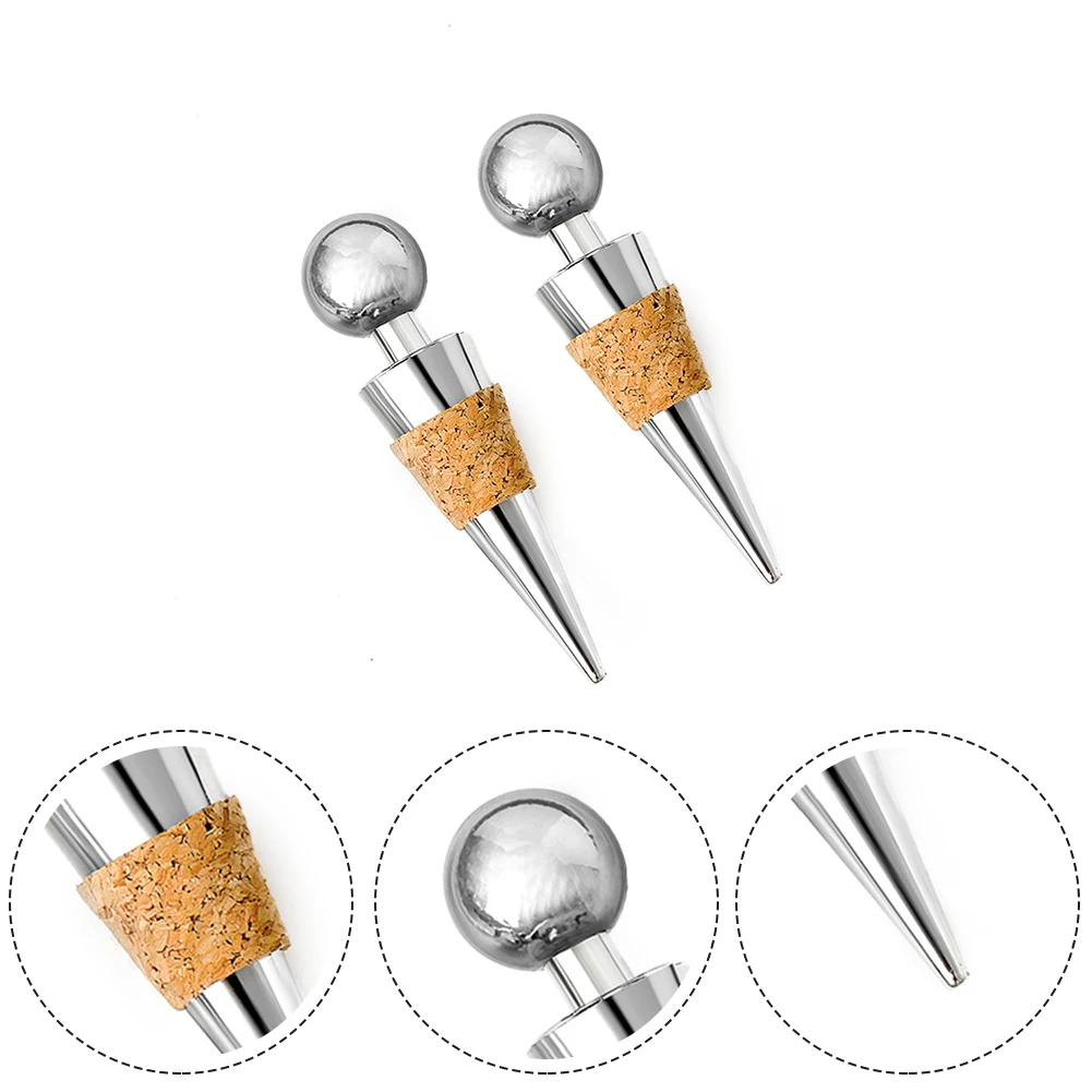 2pcs/Set Silicone Bottle Stopper Wine Storage Twist Cap Plug Reusable Vacuum Sealed Bottle Cap Champagne Stopper Wine Bar Tools
2pcs/Set Silicone Bottle Stopper Wine Storage Twist Cap Plug Reusable Vacuum Sealed Bottle Cap Champagne Stopper Wine Bar Tools