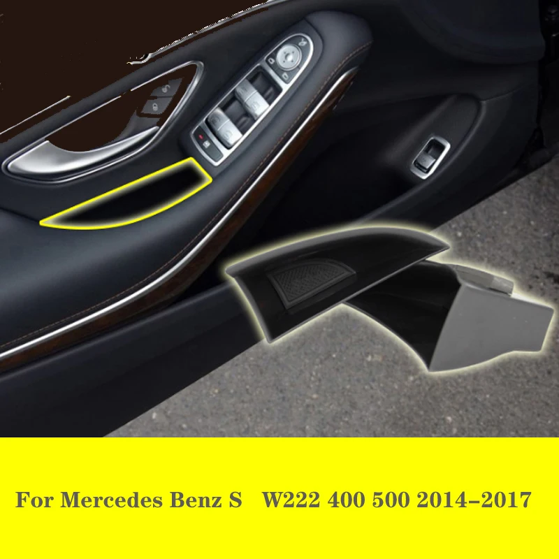 Car Rear Door Storage Box Organizer Container Holder For Mercedes Benz S class W222 320 400 500 2014-2017 Saloon ONLY
Car Rear Door Storage Box Organizer Container Holder For Mercedes Benz S class W222 320 400 500 2014-2017 Saloon ONLY