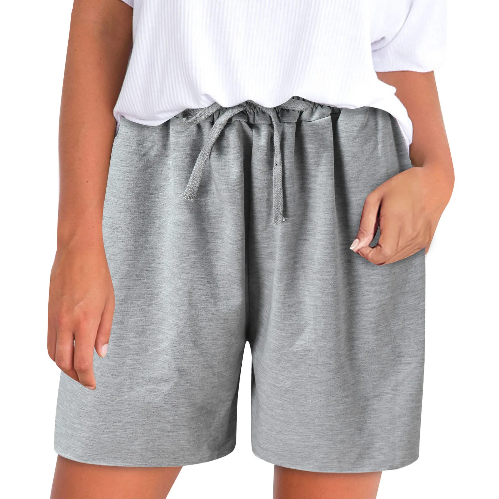 Шорты женские однотонные с завышенной талией, модные повседневные винтажные пляжные спортивные приталенные в Корейском стиле Харадзюку, с ... 
Шорты женские однотонные с завышенной талией, модные повседневные винтажные пляжные спортивные приталенные в Корейском стиле Харадзюку, с ...