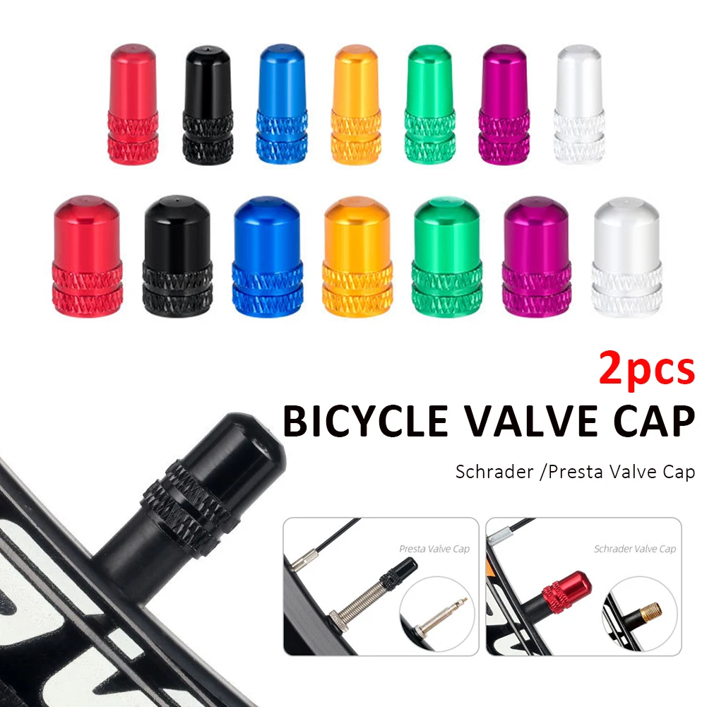 2pcs Bicycle Valve Cap Aluminum Alloy Schrader /Presta Bike Tire Valve Cap Dust Protection Cover Bicycle Accessories
2pcs Bicycle Valve Cap Aluminum Alloy Schrader /Presta Bike Tire Valve Cap Dust Protection Cover Bicycle Accessories