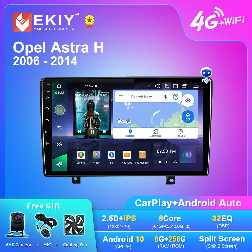Автомагнитола EKIY Q7 Android 10 для Opel Astra H 2006-2014 навигация GPS DSP Carplay мультимедийный плеер автостерео BT без 2din DVD
Автомагнитола EKIY Q7 Android 10 для Opel Astra H 2006-2014 навигация GPS DSP Carplay мультимедийный плеер автостерео BT без 2din DVD