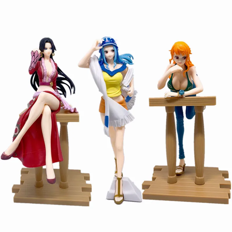 21CM One Piece Anime Figure Nami Boa·Hancock Nefeltari Vivi PVC Anime Figure Model Decoration Collection Cartoon Kids Toys Gift
21CM One Piece Anime Figure Nami Boa·Hancock Nefeltari Vivi PVC Anime Figure Model Decoration Collection Cartoon Kids Toys Gift