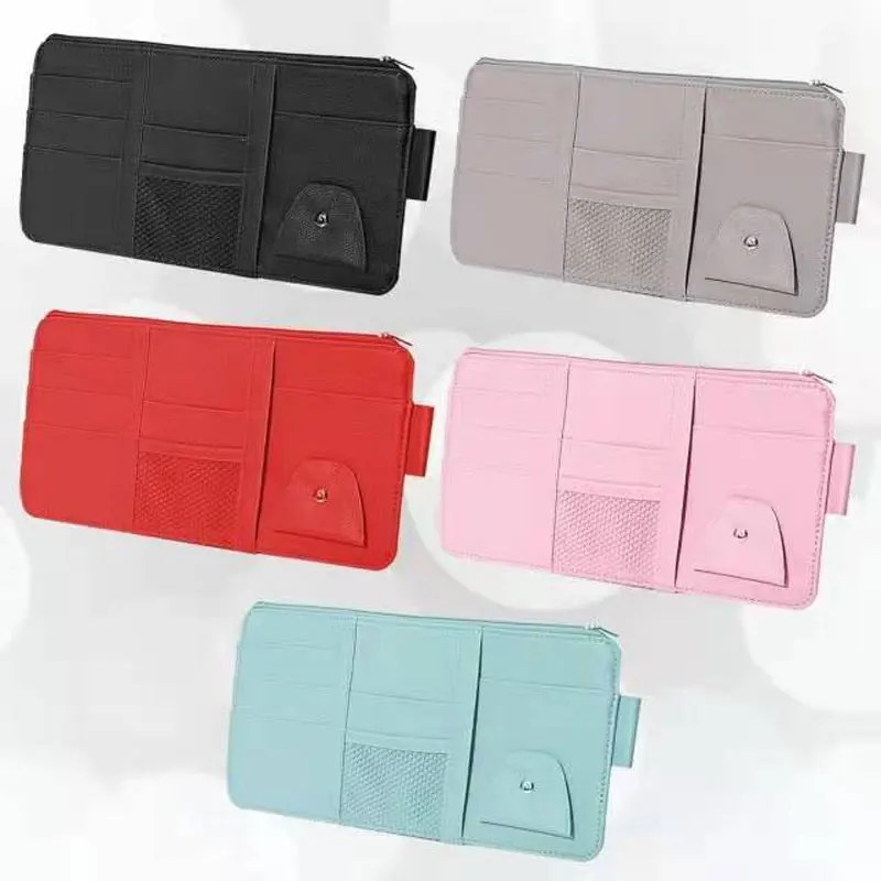 Car Visor Leather Bill Card CD, Card Clip, Card Clip, Glasses Clip, Zipper Style, Document Clip Collection And Sorting
Car Visor Leather Bill Card CD, Card Clip, Card Clip, Glasses Clip, Zipper Style, Document Clip Collection And Sorting