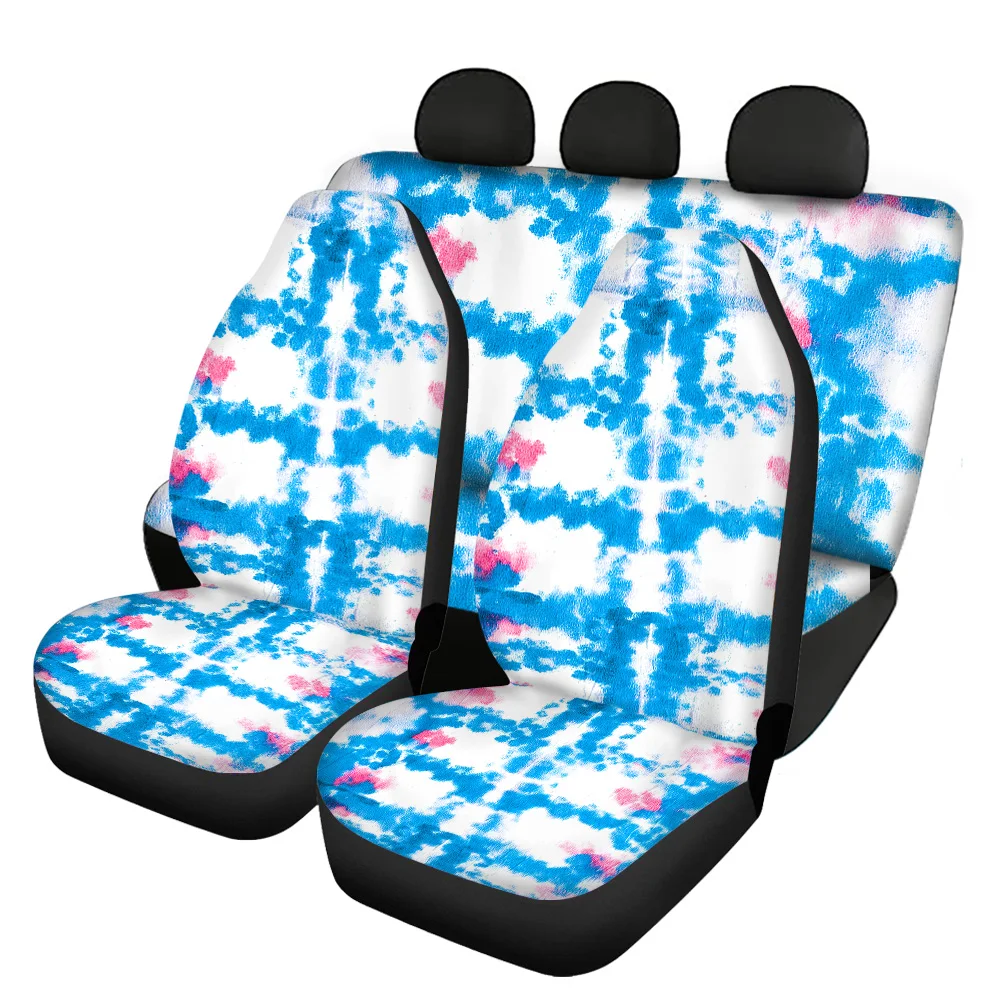 INSTANTARTS Blue Tie Dye Abstract Pattern Breathable Front and Back for Vehicle Seat Covers Truck Accessories for Most Vehicles
INSTANTARTS Blue Tie Dye Abstract Pattern Breathable Front and Back for Vehicle Seat Covers Truck Accessories for Most Vehicles