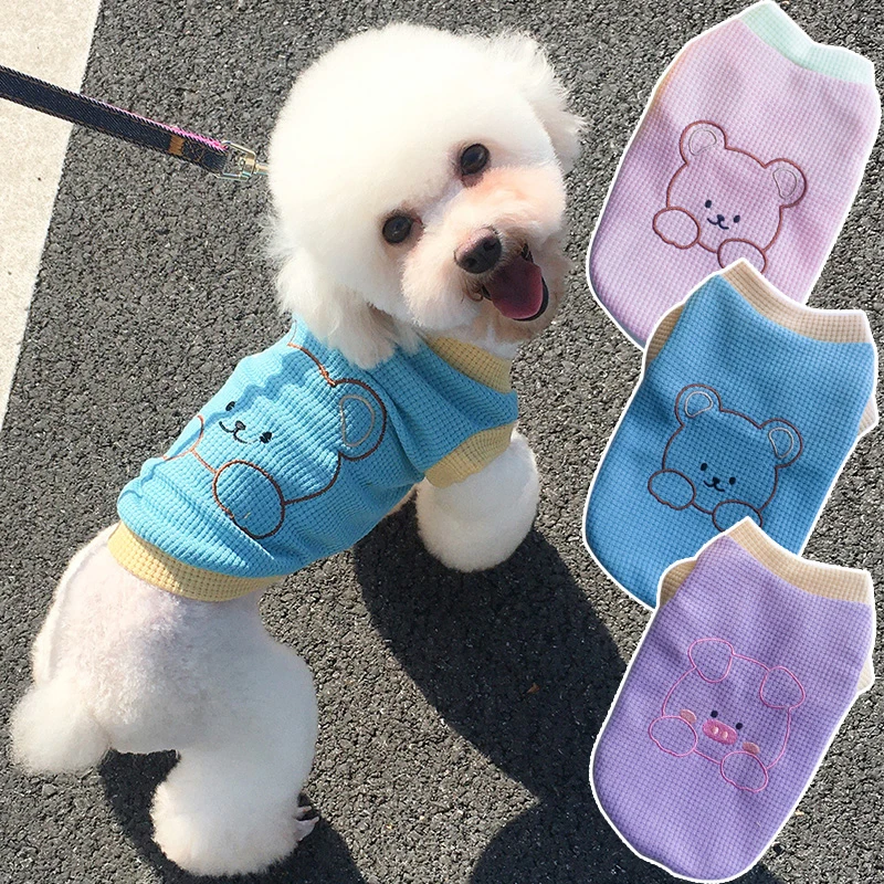 Cute Print Pet Dog Clothes for Small Dog Cat Clothing Puppy Vest Shirt Japanese and Korean Pet Apparel Costumes XS-XL
Cute Print Pet Dog Clothes for Small Dog Cat Clothing Puppy Vest Shirt Japanese and Korean Pet Apparel Costumes XS-XL