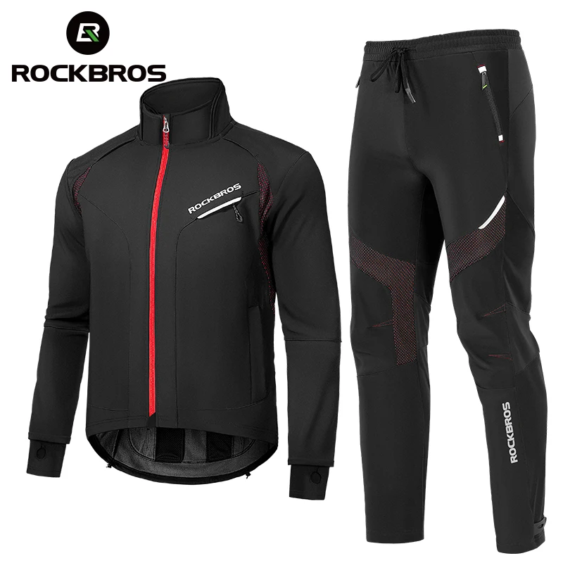 ROCKBROS Winter Thermal Cycling Set Windproof Bicycle Jacket Outdoor Sports MTB Road Racing Bike Men Sportswear Asian Size
ROCKBROS Winter Thermal Cycling Set Windproof Bicycle Jacket Outdoor Sports MTB Road Racing Bike Men Sportswear Asian Size