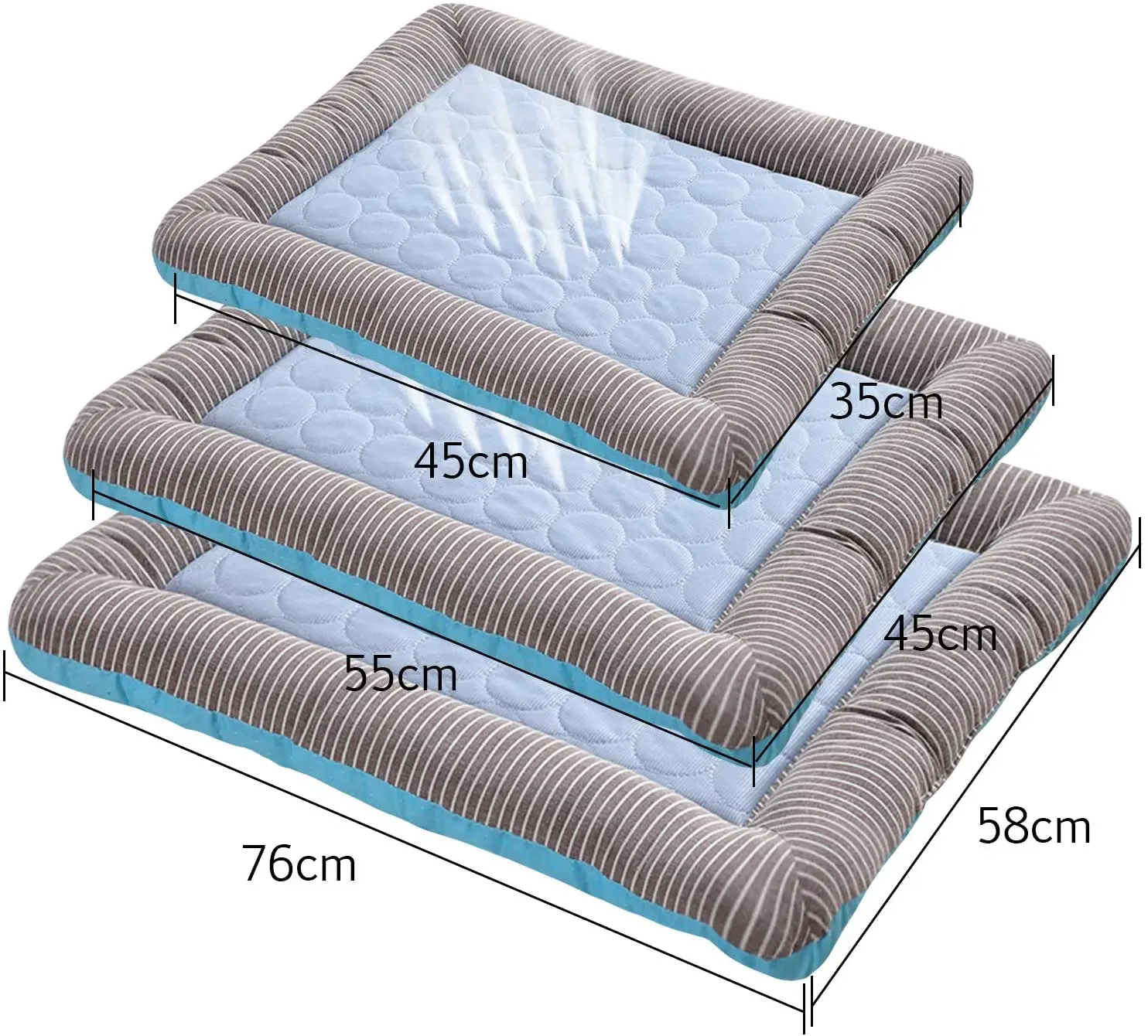 Cooling Pad Bed for Dogs Cats Puppy Kitten Cool Mat Pet Blanket Ice Silk Material Soft for Summer Sleeping Pink Blue Breathable
Cooling Pad Bed for Dogs Cats Puppy Kitten Cool Mat Pet Blanket Ice Silk Material Soft for Summer Sleeping Pink Blue Breathable