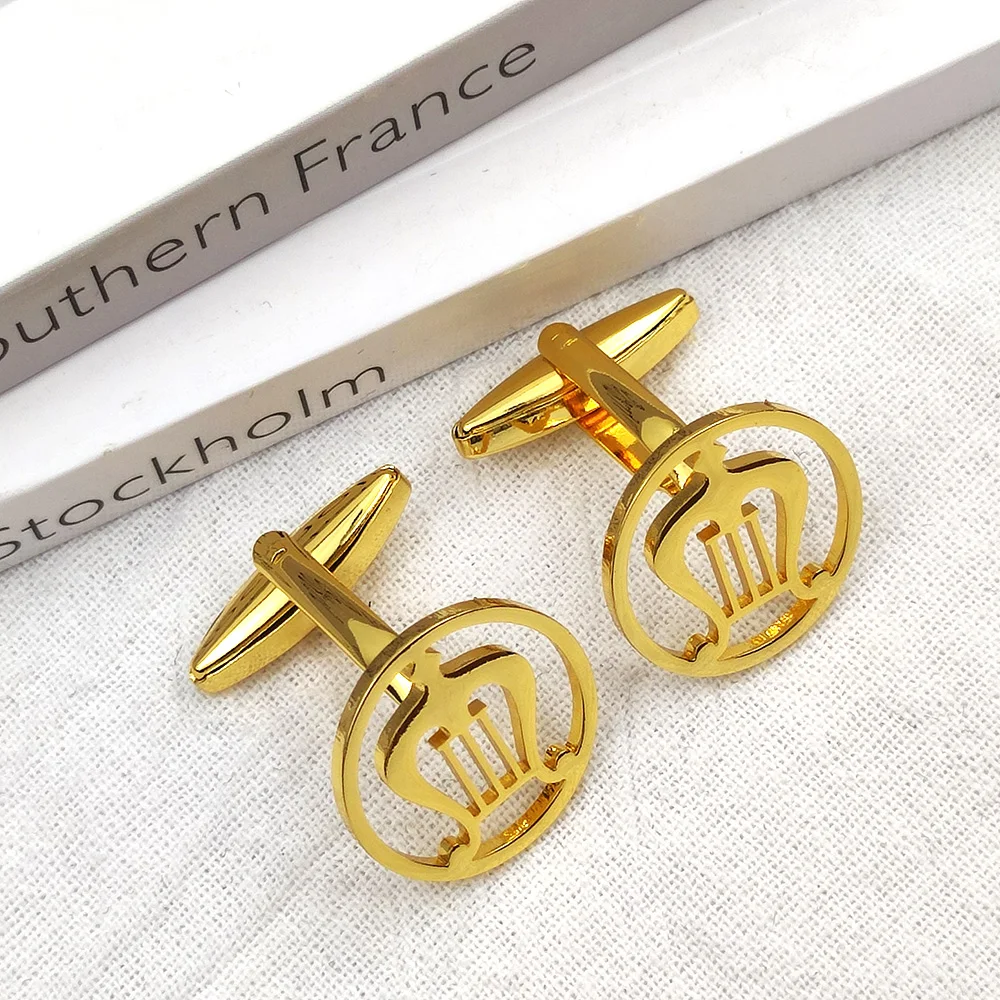 Stainless Steel Men's Cufflinks Personalized Musical Instrument Design French Shirt Suit Cufflinks Wedding Party Groomsmen Gifts
Stainless Steel Men's Cufflinks Personalized Musical Instrument Design French Shirt Suit Cufflinks Wedding Party Groomsmen Gifts