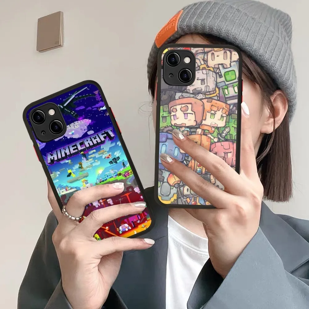 Game Mine And C-Crafts Phone Case For iPhone 14 X XR XS 7 8 Plus 11 12 13 pro MAX 13mini Matte Shockproof Case
Game Mine And C-Crafts Phone Case For iPhone 14 X XR XS 7 8 Plus 11 12 13 pro MAX 13mini Matte Shockproof Case