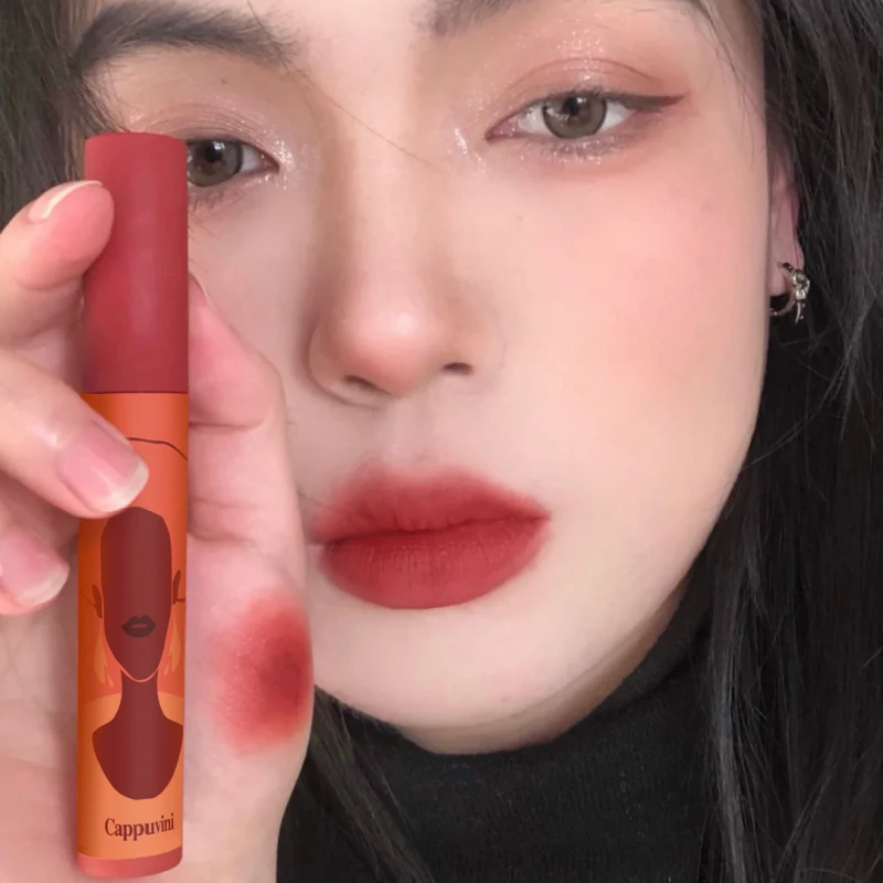 6 Color Almond Milk Tea Lipgloss Lip Moisturizing Matte Lipstick Matt Lip Glaze Makeup Lasting Liquid Lipstick Tubes Makeup
6 Color Almond Milk Tea Lipgloss Lip Moisturizing Matte Lipstick Matt Lip Glaze Makeup Lasting Liquid Lipstick Tubes Makeup