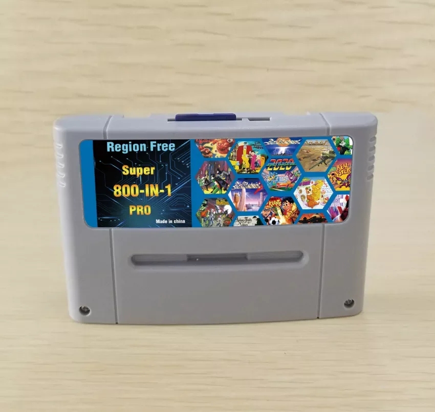 DIY 800 in 1 Super China Pro Remix Game Card For 16 Bit Game Console Game Cartridge Support all USA/EUR/Japan Consoles
DIY 800 in 1 Super China Pro Remix Game Card For 16 Bit Game Console Game Cartridge Support all USA/EUR/Japan Consoles