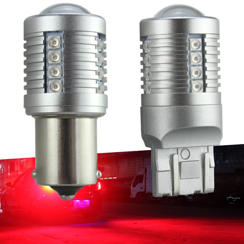 TRUNI 2Pcs BAY15D 7443 LED Brake Light Bulb Red 12V 1157 P21/5W Stop Tail Lights For Car P21/5W 1156 T20
TRUNI 2Pcs BAY15D 7443 LED Brake Light Bulb Red 12V 1157 P21/5W Stop Tail Lights For Car P21/5W 1156 T20
