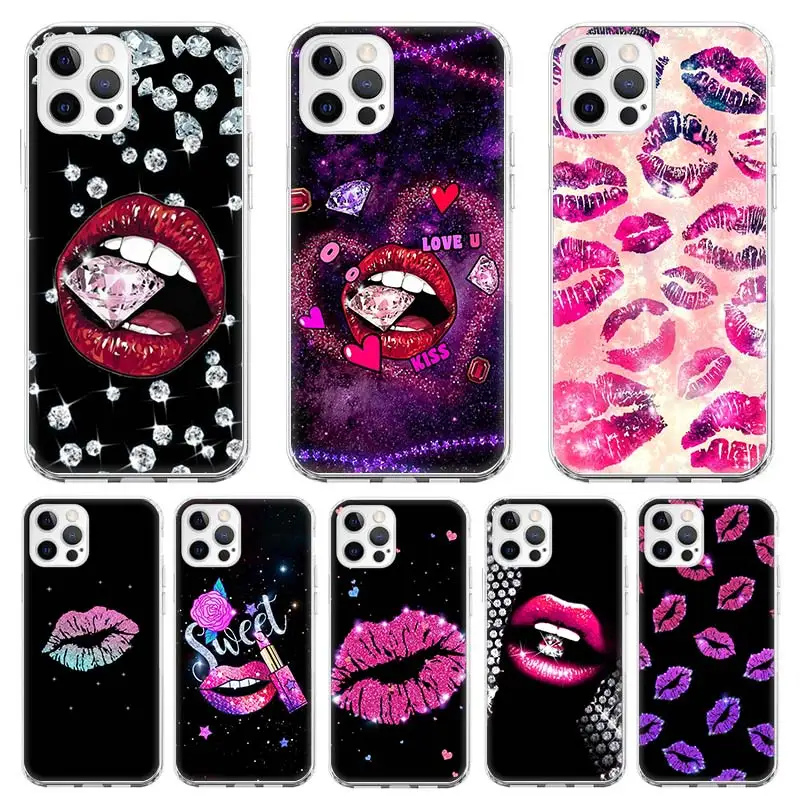 Silicone Case Coque For iPhone 13 Pro Max 11 12 Pro XS MAX X XR 7 8 6 6S Plus SE 2020 Sexy Kiss Lips Back Cover Funda
Silicone Case Coque For iPhone 13 Pro Max 11 12 Pro XS MAX X XR 7 8 6 6S Plus SE 2020 Sexy Kiss Lips Back Cover Funda