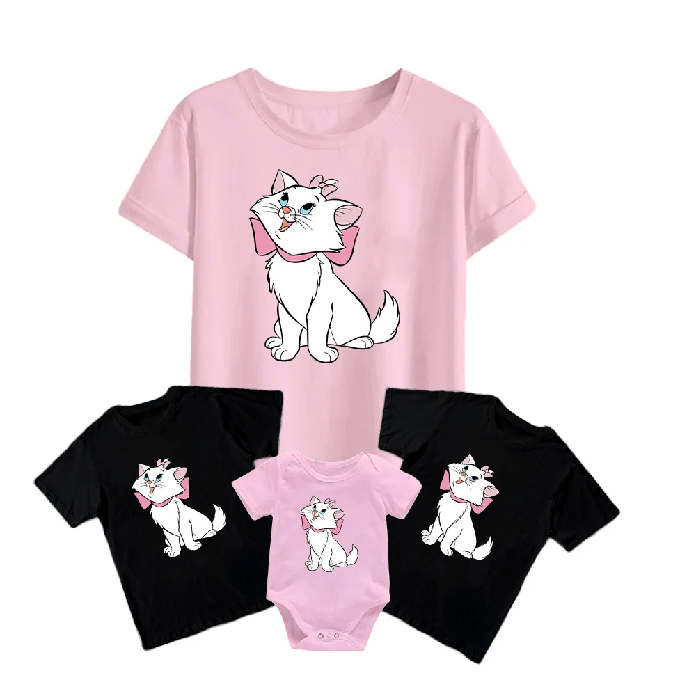 T Shirts Disney Mary Cat Funny Cute Kids Short Sleeve Baby Girl Boy Baby Romper Family Matching Adult Unisex T-Shirts Popular
T Shirts Disney Mary Cat Funny Cute Kids Short Sleeve Baby Girl Boy Baby Romper Family Matching Adult Unisex T-Shirts Popular