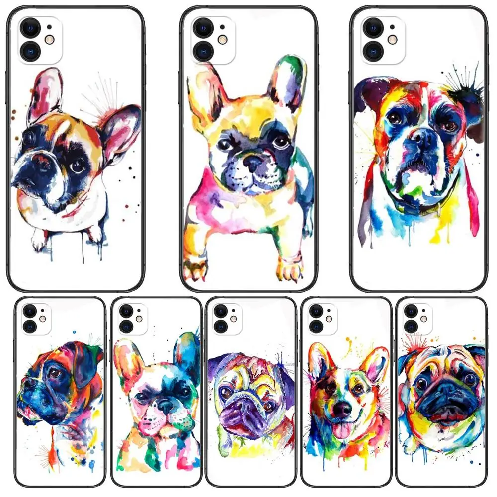 French Bulldog Dog Pug Phone Cases For iphone 13 Pro Max case 12 11 Pro Max 8 PLUS 7PLUS 6S XR X XS 6 mini se mobile cell
French Bulldog Dog Pug Phone Cases For iphone 13 Pro Max case 12 11 Pro Max 8 PLUS 7PLUS 6S XR X XS 6 mini se mobile cell