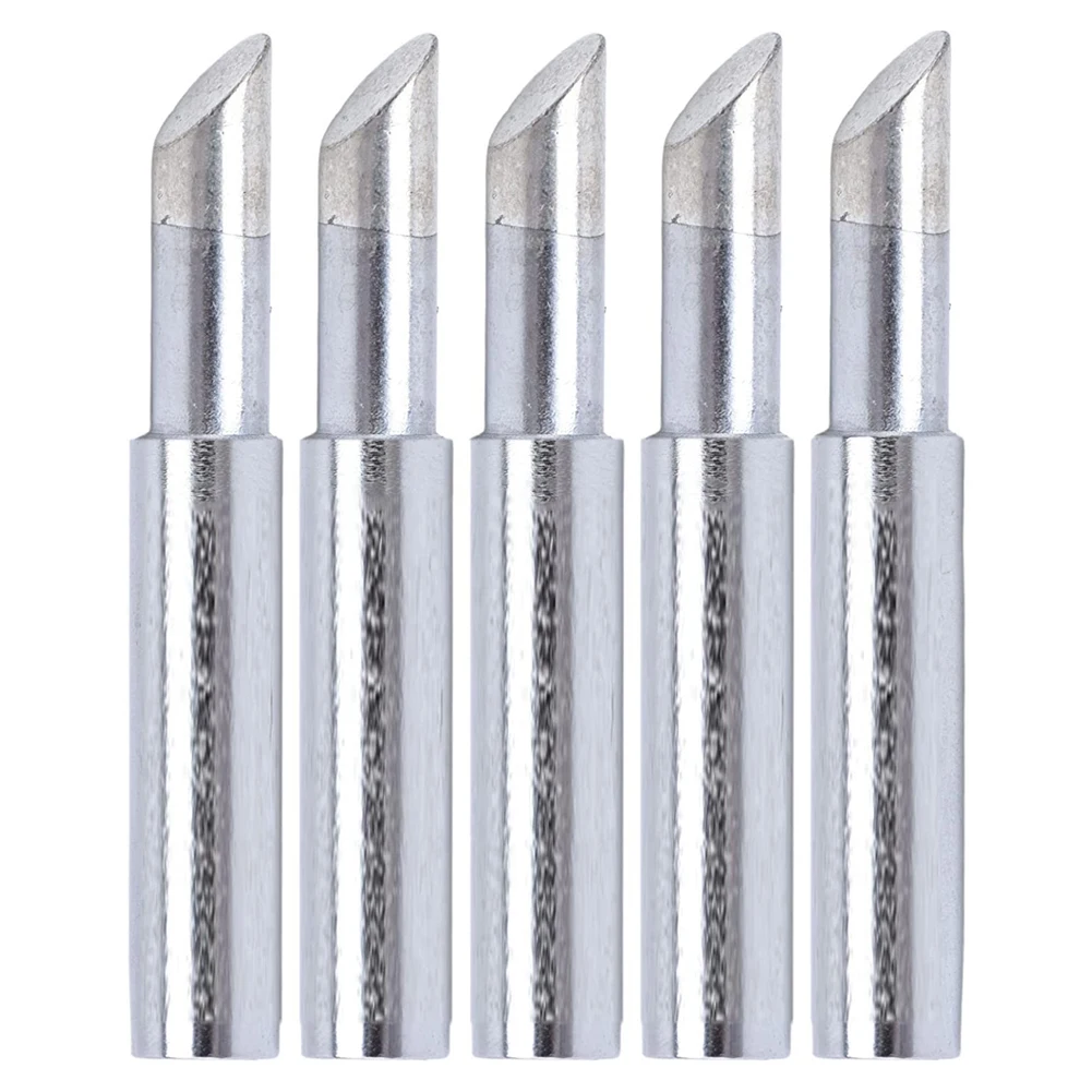 5pcs Soldering Iron Tips 900M-T-5C Soldering Iron Pure Copper Lead-free For 936 Thick Terminals Circuit Boards Power Tool Parts
5pcs Soldering Iron Tips 900M-T-5C Soldering Iron Pure Copper Lead-free For 936 Thick Terminals Circuit Boards Power Tool Parts