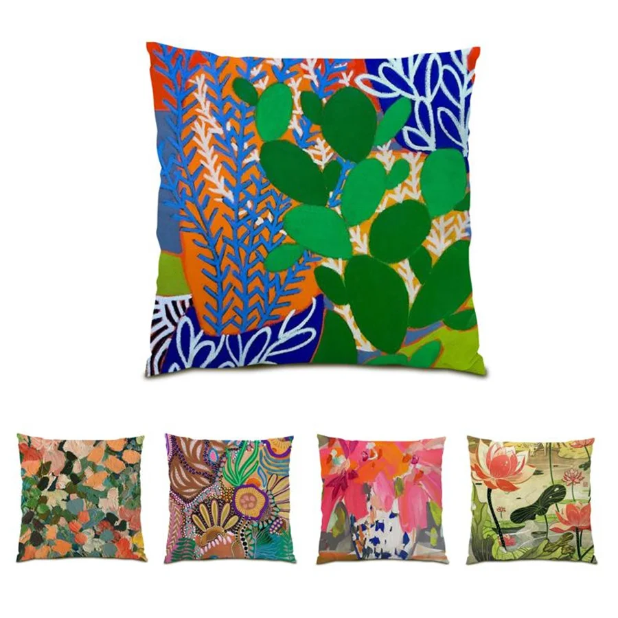 Home Decoration Accessories Floral Style Flower Texture Polyester Linen Material Pillow Cover Velvet Pillowcase Cushion E0494
Home Decoration Accessories Floral Style Flower Texture Polyester Linen Material Pillow Cover Velvet Pillowcase Cushion E0494