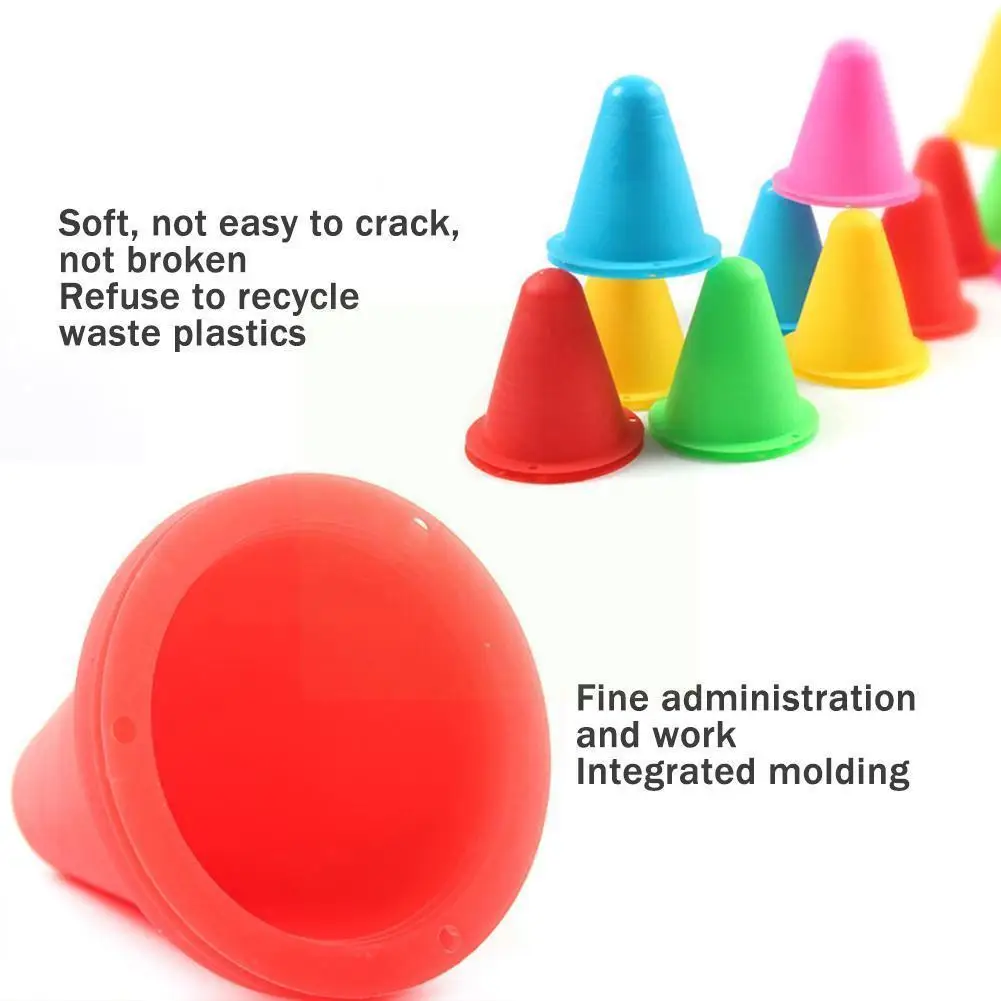10 Pieces Of Agile Maker Ball Cone 7.8*8cm Roller Skating Obstacle Accessories For Whitewater Inline Skating Training Traff Y3u4
10 Pieces Of Agile Maker Ball Cone 7.8*8cm Roller Skating Obstacle Accessories For Whitewater Inline Skating Training Traff Y3u4