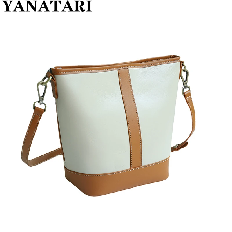 YANATARI New Fashion Women's shoulder messenger bag dermis Bucket Small Bag cowhide crossbody bag female luxury bag
YANATARI New Fashion Women's shoulder messenger bag dermis Bucket Small Bag cowhide crossbody bag female luxury bag