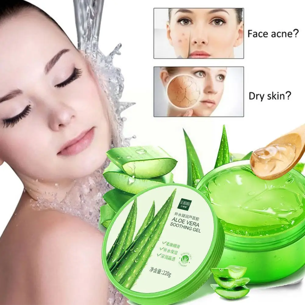 220g Lamilee Natural Aloe Vera Smooth Gel Acne Treatment Face Cream For Hydrating Moist Repair After Face Skin Care O5m9
220g Lamilee Natural Aloe Vera Smooth Gel Acne Treatment Face Cream For Hydrating Moist Repair After Face Skin Care O5m9