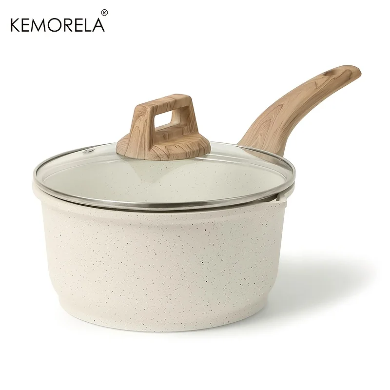 Кастрюля KEMORELA С Антипригарным Покрытием И Крышкой, Совместимая С Индукционными Плитами, Для Приготовления Лапши, С Носиком
Кастрюля KEMORELA С Антипригарным Покрытием И Крышкой, Совместимая С Индукционными Плитами, Для Приготовления Лапши, С Носиком