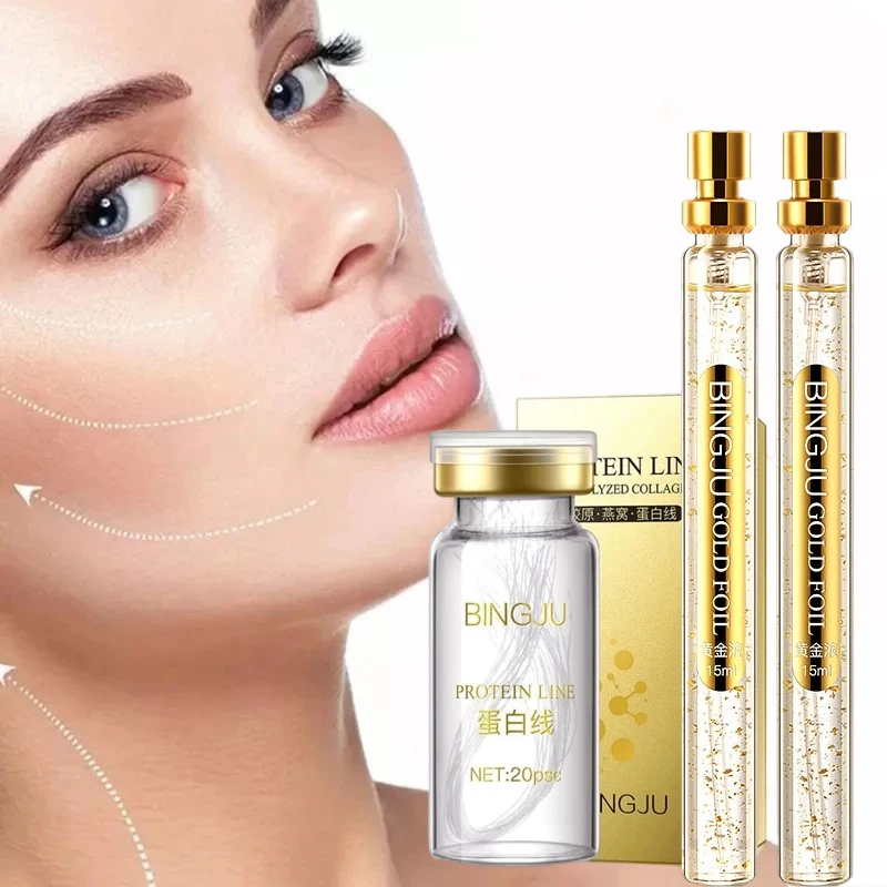 Face Filler Absorbable Collagen Protein Kit Neo Thread Lift Plump Silk Fibroin Line Based Carving Anti-wrinkle Ageless Essence
Face Filler Absorbable Collagen Protein Kit Neo Thread Lift Plump Silk Fibroin Line Based Carving Anti-wrinkle Ageless Essence