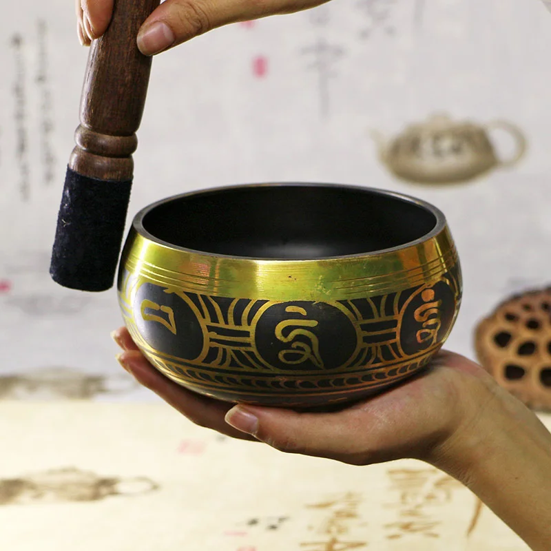 Sanskrit Nepal Chanting Yoga Meditation Handmade Buddhist Music Chanting Copper Bowl
Sanskrit Nepal Chanting Yoga Meditation Handmade Buddhist Music Chanting Copper Bowl