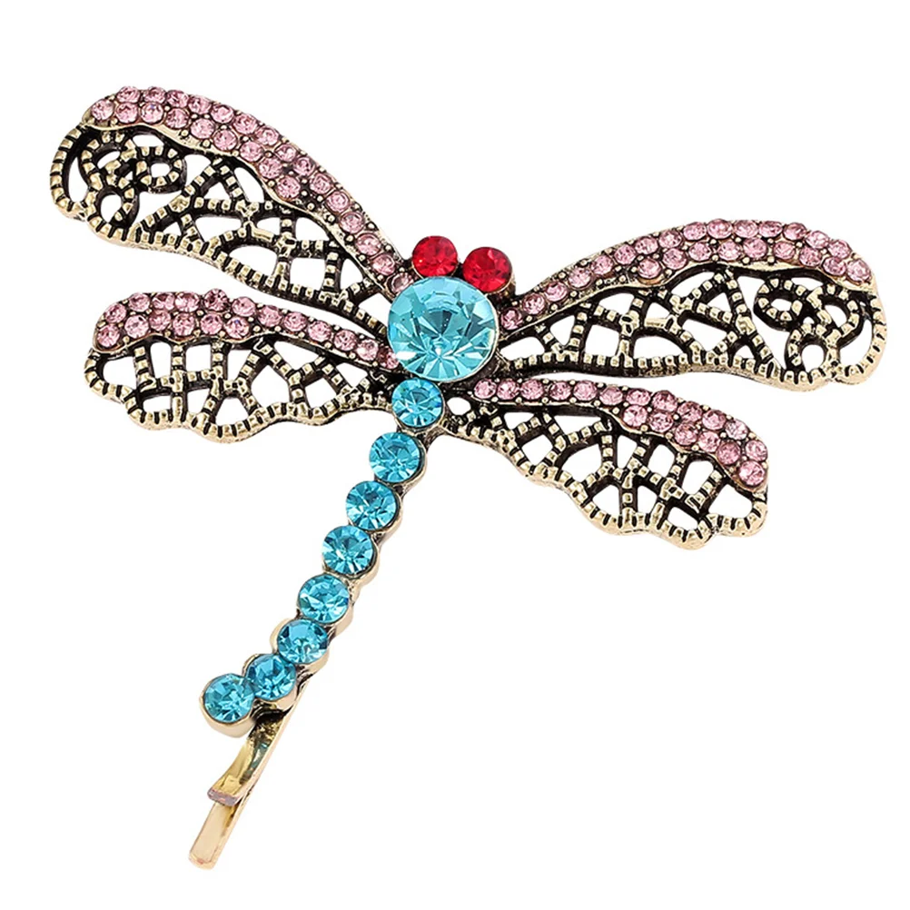 Butterfly Hairpin Rhinestone Dragonfly Clip Metal Clips Accessories Women Barrette Issue Card
Butterfly Hairpin Rhinestone Dragonfly Clip Metal Clips Accessories Women Barrette Issue Card