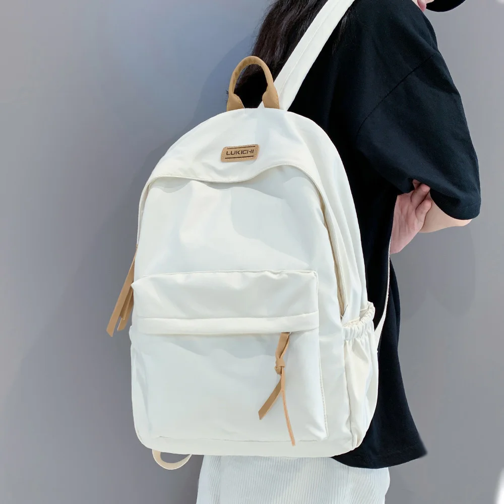 Men Women Harajuku School Backpack Female Male Cool Waterproof Travel Bag Girl Boy Solid Color Backpack Ladies Student Bags Cute
Men Women Harajuku School Backpack Female Male Cool Waterproof Travel Bag Girl Boy Solid Color Backpack Ladies Student Bags Cute