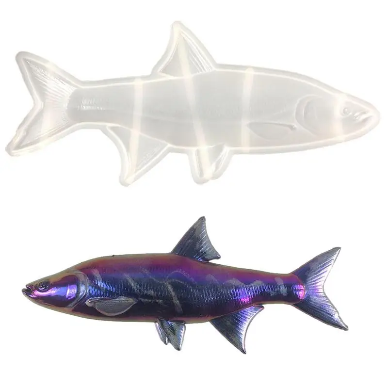 Fish Mold Semi Stero Marine Animal Theme Silicone Molds For Resin Casting DIY Handmade Coastal Wall Art For Living Room Bedroom 
Fish Mold Semi Stero Marine Animal Theme Silicone Molds For Resin Casting DIY Handmade Coastal Wall Art For Living Room Bedroom