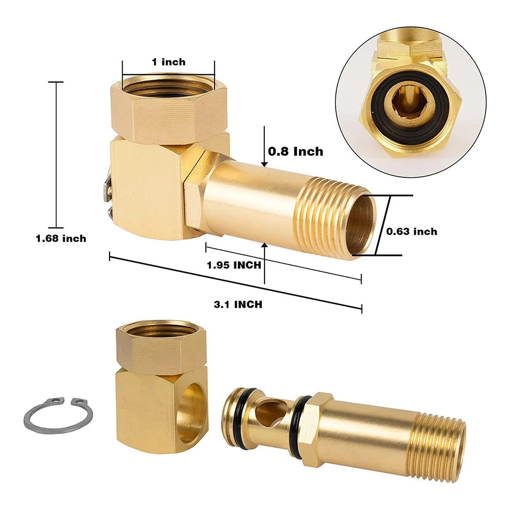1pc Garden Hose Adapter Brass Replacement Part Swivel Hose Reel Parts Fittings Watering Equipment Garden Water Connectors
1pc Garden Hose Adapter Brass Replacement Part Swivel Hose Reel Parts Fittings Watering Equipment Garden Water Connectors