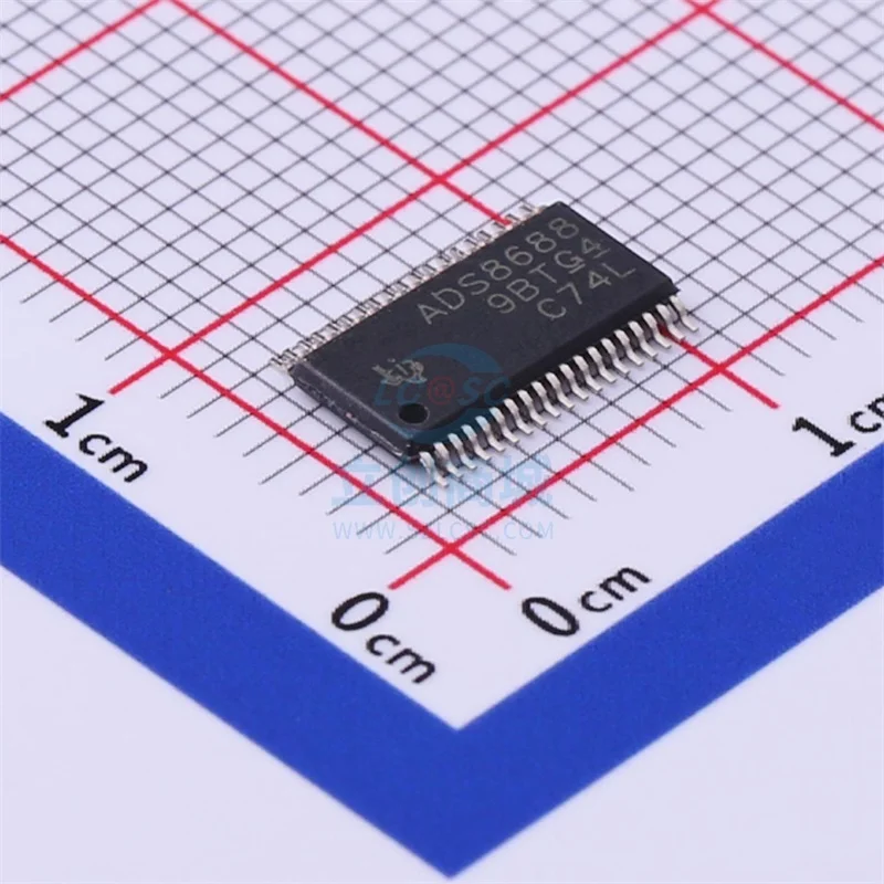 Freeshipping 5PCS ADS8688IDBTR ADS8688 TSSOP38 package, channel analog-to-digital conversion chip, new original 
Freeshipping 5PCS ADS8688IDBTR ADS8688 TSSOP38 package, channel analog-to-digital conversion chip, new original