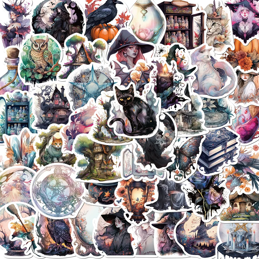 10/30/50PCS Classic Witch Gothic Cartoon Graffiti Stickers Aesthetic DIY Skateboard Laptop Helmet Phone INS Style Sticker Gift
10/30/50PCS Classic Witch Gothic Cartoon Graffiti Stickers Aesthetic DIY Skateboard Laptop Helmet Phone INS Style Sticker Gift