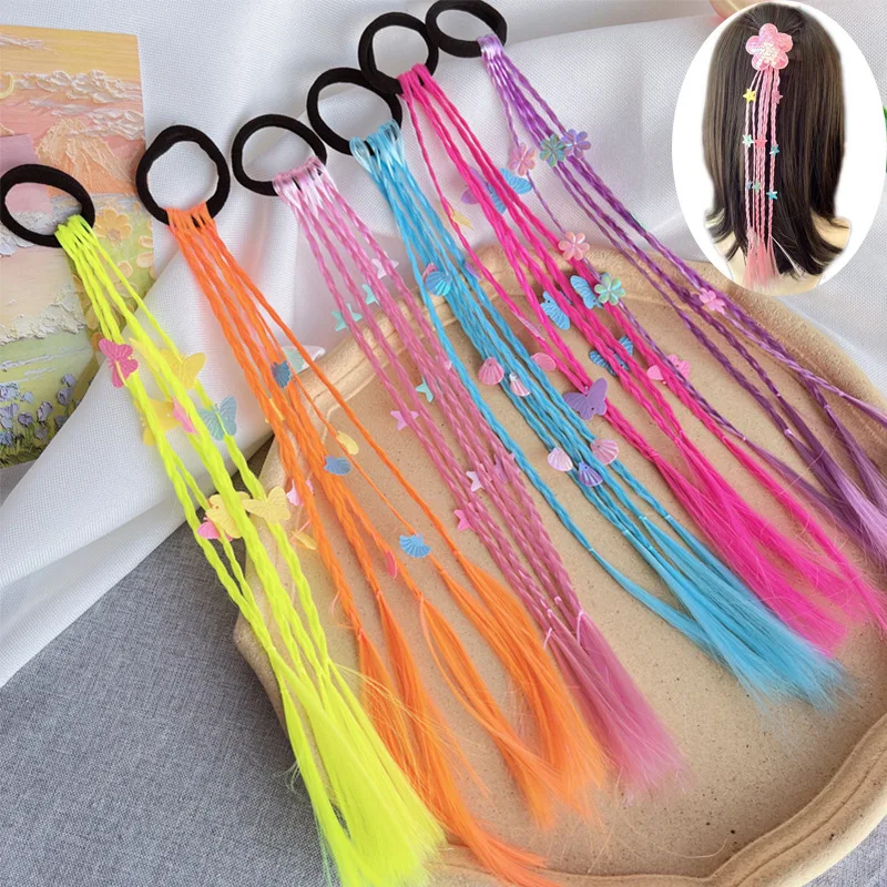 1PC Lovely Girls Butterfly Flower Wigs Ponytail Headbands Rubber Bands Hair Bands Headwear Kids Hair Accessories Hair Ornament
1PC Lovely Girls Butterfly Flower Wigs Ponytail Headbands Rubber Bands Hair Bands Headwear Kids Hair Accessories Hair Ornament