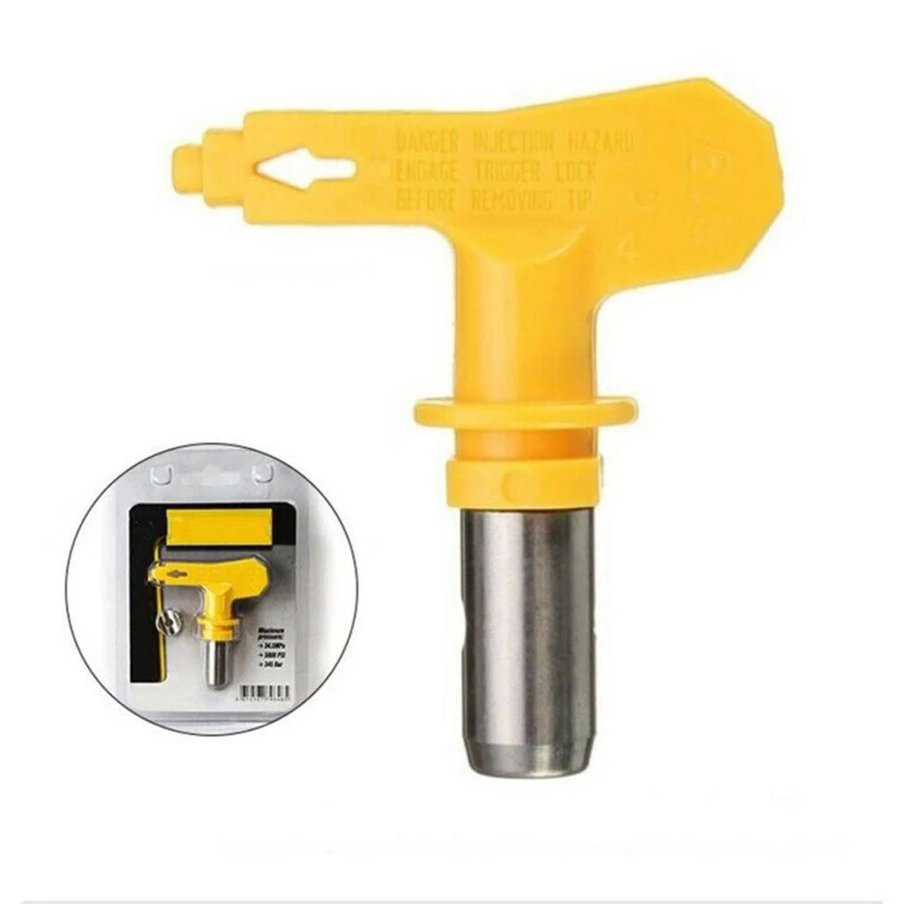 5/6Series Airless Spray Tip Reversible Nozzle Paint Spray Guns For Putty Coating Paint Sprayer Tool 511-531 Homes Buildings Deck
5/6Series Airless Spray Tip Reversible Nozzle Paint Spray Guns For Putty Coating Paint Sprayer Tool 511-531 Homes Buildings Deck