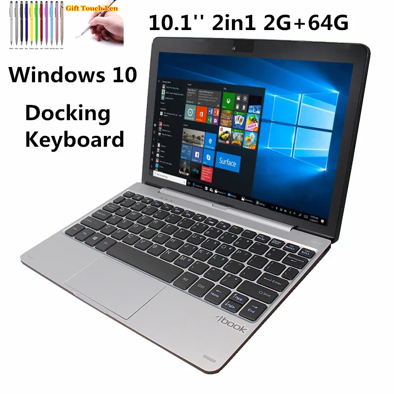 Hot Sales 2in1 Tablet PC Docking Keyboard 10.1 INCH 2GB DDR+64GB Windows 10 Dual Cameras HDMI-CompatibleWIFI
Hot Sales 2in1 Tablet PC Docking Keyboard 10.1 INCH 2GB DDR+64GB Windows 10 Dual Cameras HDMI-CompatibleWIFI