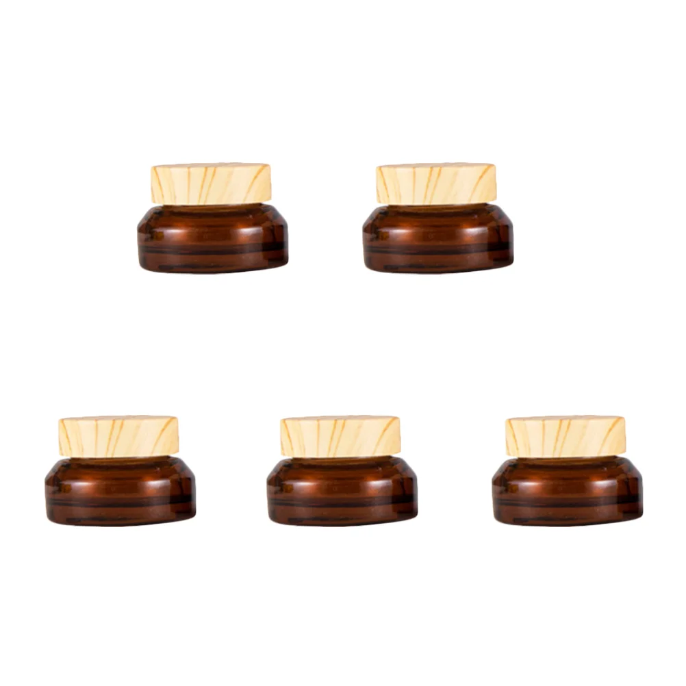 5pcs Refillable Cream Jars Empty Travel Jars Sample Jars Cosmetic Containers 15g
5pcs Refillable Cream Jars Empty Travel Jars Sample Jars Cosmetic Containers 15g