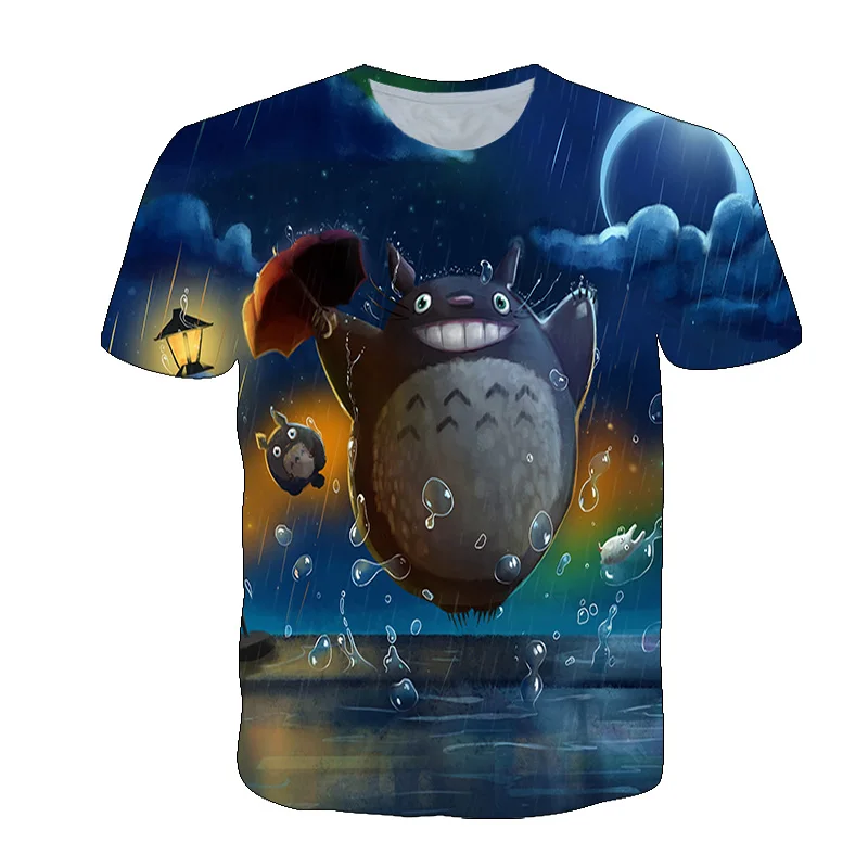 New Tide Summer Fashion Totoro Picture Men T-shirts Casual Print Tees Hip Hop Personality Round Neck Short Sleeve Tops
New Tide Summer Fashion Totoro Picture Men T-shirts Casual Print Tees Hip Hop Personality Round Neck Short Sleeve Tops
