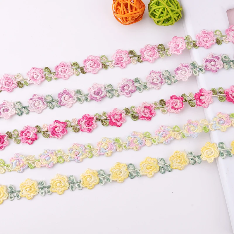 2Yards Colorful Flower Water Soluble Sewing Lace Wedding Fabric Garment Accessories African Lace Fabric 2022 High Quality
2Yards Colorful Flower Water Soluble Sewing Lace Wedding Fabric Garment Accessories African Lace Fabric 2022 High Quality