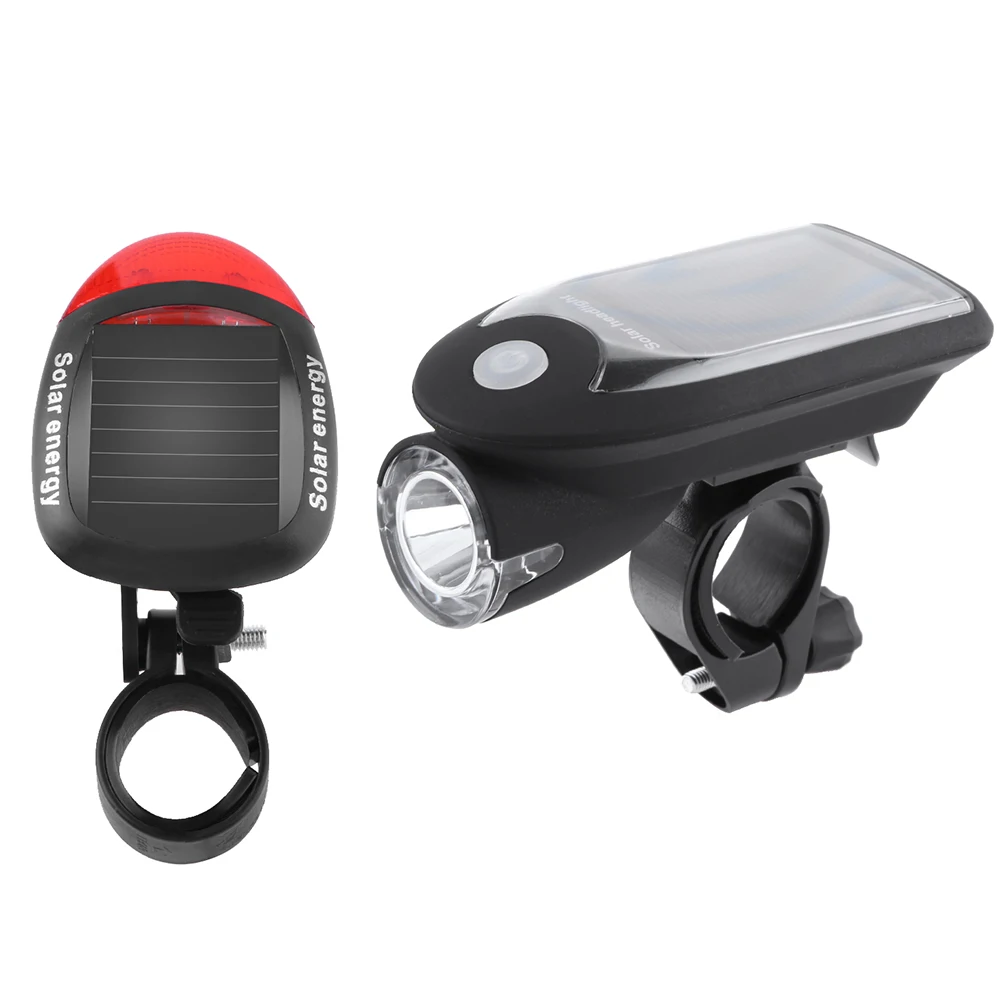 2pcs Cycling Lamps Safety Solar Powered Taillight Rechargeable Bike Accessories 240 LM Headlight Warning Light
2pcs Cycling Lamps Safety Solar Powered Taillight Rechargeable Bike Accessories 240 LM Headlight Warning Light